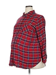 Isabel Maternity Long Sleeve Button Down Shirt