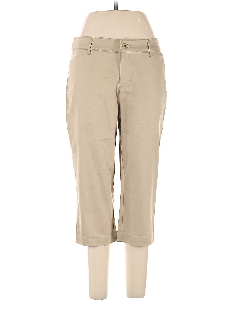 Pre-owned St. John's Bay Khaki Pant In Brown