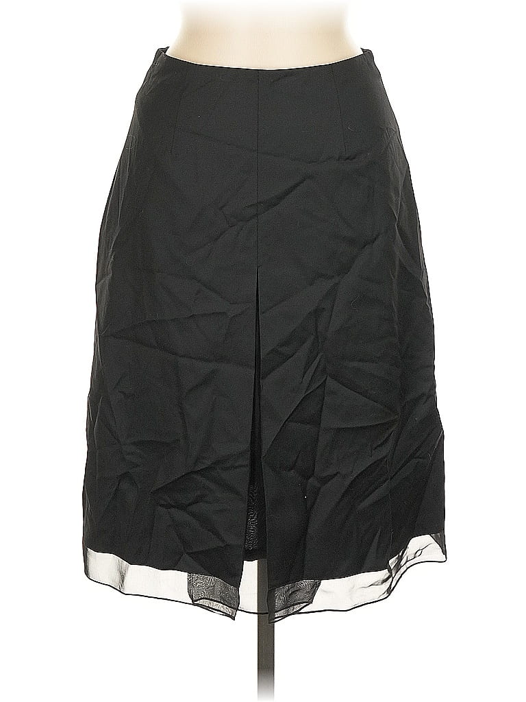 Pre-owned Saks Fifth Avenue Formal Skirt In Black