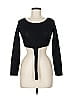 Missguided Black Long Sleeve Top Size 8 - photo 1