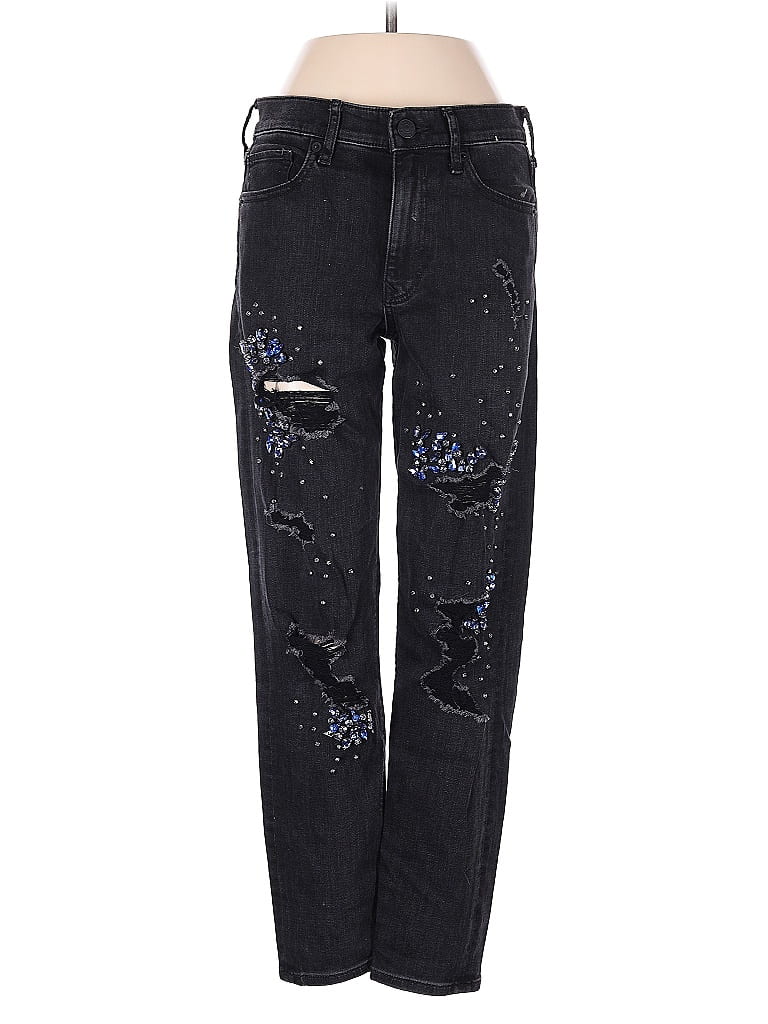 Pre-owned Express Jeans In Black