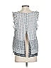 Tanya Taylor Blue Sleeveless Blouse Size 4 - photo 2