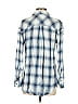 Rails Plaid Blue Long Sleeve Button-Down Shirt Size XS - photo 2