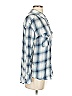 Rails Plaid Blue Long Sleeve Button-Down Shirt Size XS - photo 3
