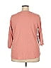 KIRKLAND Signature 100% Cotton Pink 3/4 Sleeve T-Shirt Size XXL - photo 2