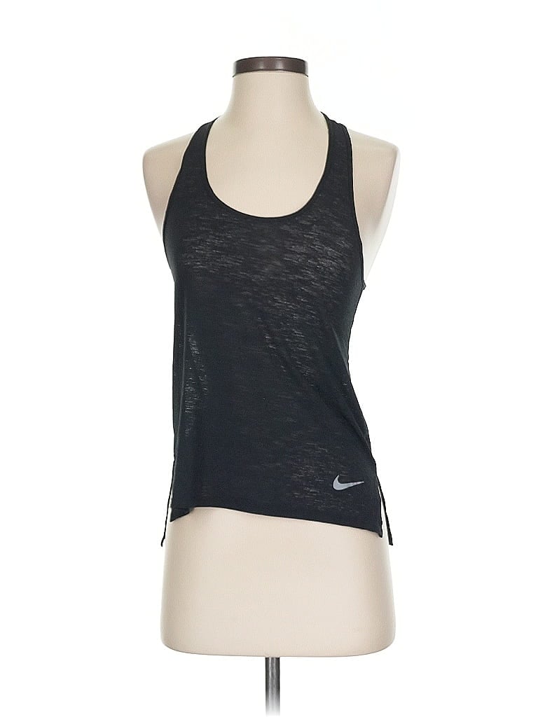 Pre-owned Nike Active Tank Top In Black