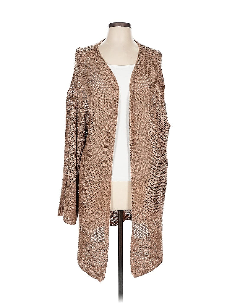 Pre-owned Gigio Cardigan Sweater In Brown