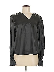 Aqua Long Sleeve Blouse