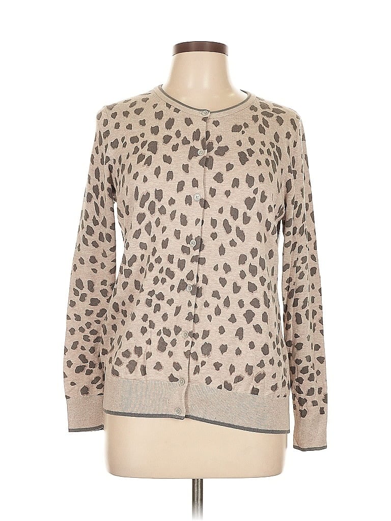 Click to view more detailed imagery on our partner's website Pre-owned Lands' End Cardigan Sweater In Brown