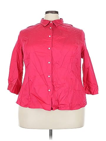 Apt. 9 3/4 Sleeve Button-Down Shirt (view 1)