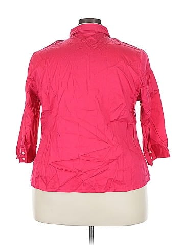 Apt. 9 3/4 Sleeve Button-Down Shirt (view 2)