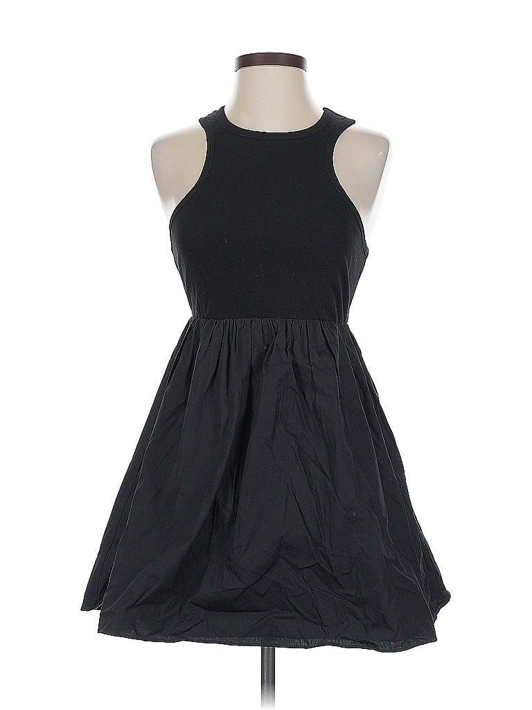 Pre-owned Grey Lab Los Angeles Casual Dress In Black