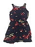 Gap Kids 100% Rayon Print Blue Dress Size S (kids) - photo 1