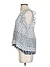 Tanya Taylor Blue Sleeveless Blouse Size 4 - photo 4