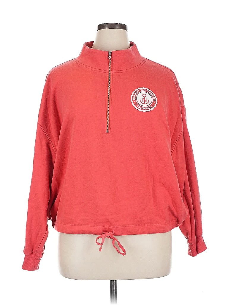 Pre-owned Old Navy Sweatshirt In Red