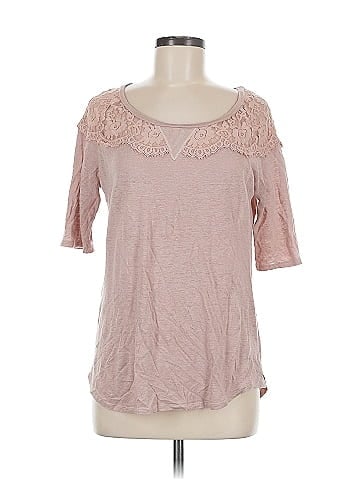 Bordeaux Short Sleeve Top (view 1)