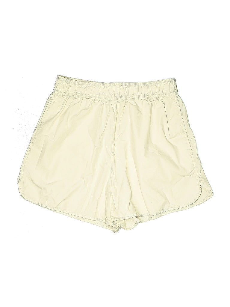 Pre-owned H&m Athletic Shorts In White