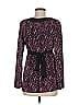 Motherhood Purple 3/4 Sleeve Top Size M - photo 2