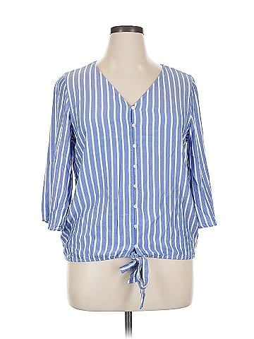 Como Vintage 3/4 Sleeve Blouse (view 1)