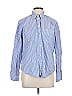 J.Crew 365 100% Cotton Stripes Blue Long Sleeve Button-Down Shirt Size 12 - photo 1