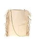 Maje Ivory Leather Shoulder Bag One size - photo 1