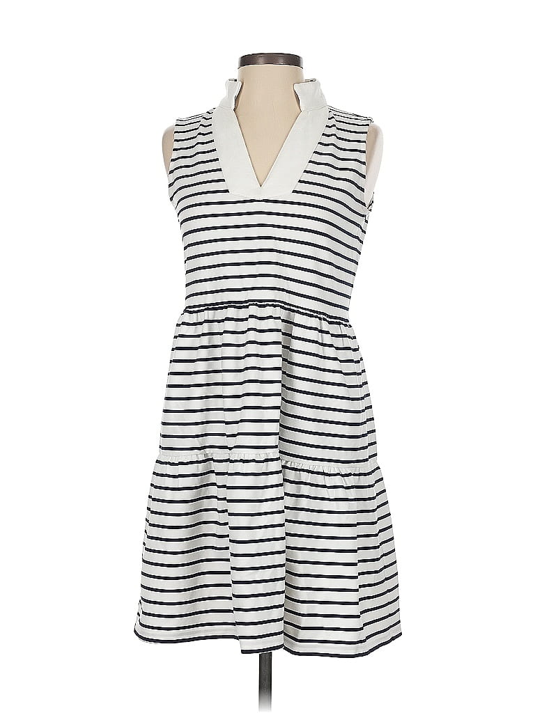 Pre-owned Eliza J Casual Dress In White
