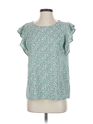Les Amis Short Sleeve Blouse (view 1)