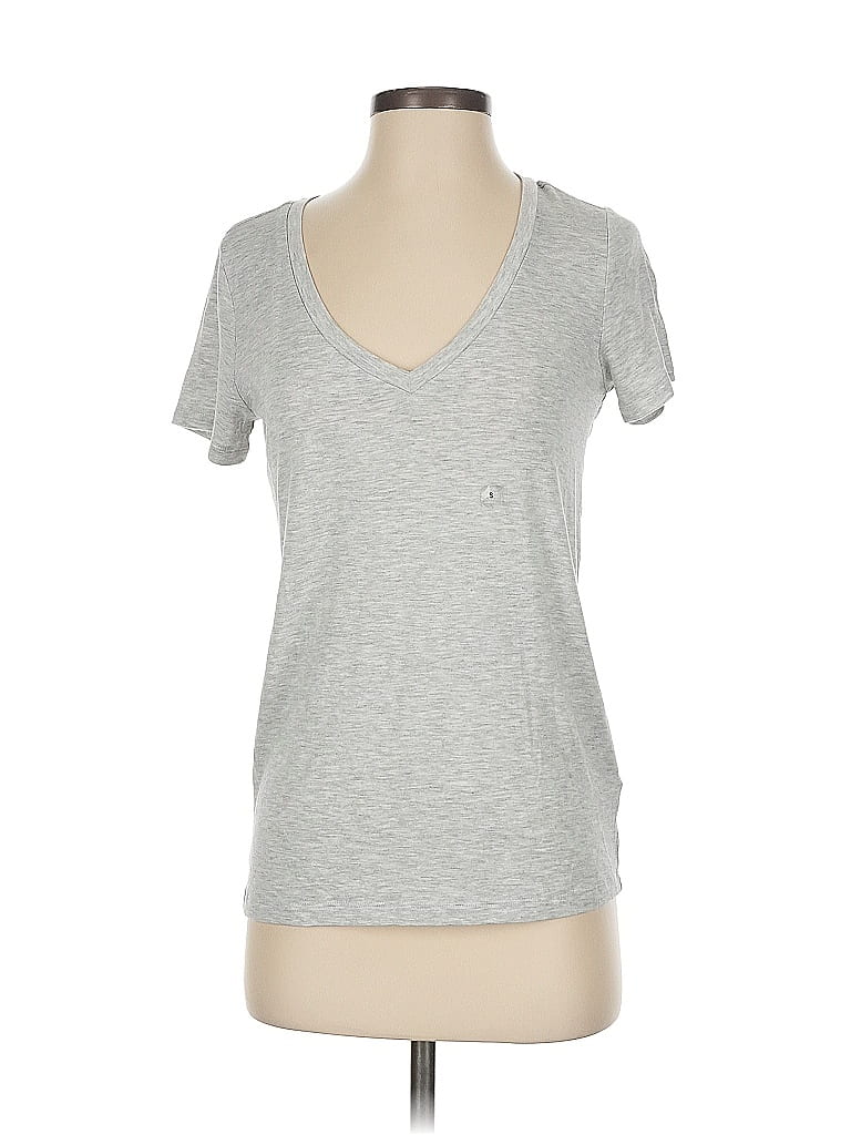 Pre-owned Express One Eleven Short Sleeve T-shirt In Gray