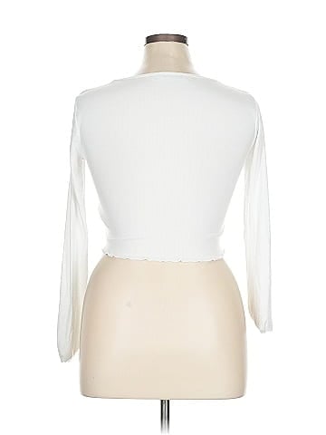 NA-KD 3/4 Sleeve Top (view 2)