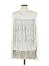 XCVI Silver Sleeveless Blouse Size L - photo 2