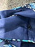 AB Studio 100% Polyester Paisley Blue Casual Dress Size M - photo 7