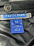 Austin Reed 100% Acetate Solid Black Formal Skirt Size 12 - photo 4
