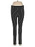 Polly 100% Polyester Stripes Black Casual Pants Size 10 - photo 1