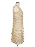 London Times Tan Cocktail Dress Size 8 - photo 3