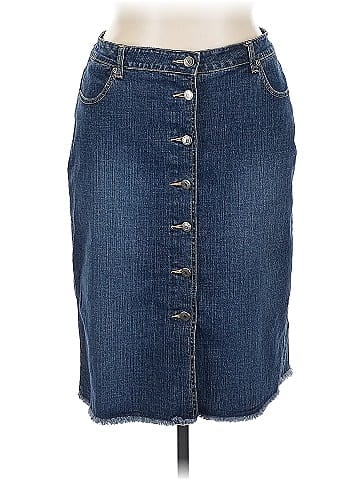 Venezia Denim Skirt (view 1)