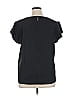 Lyssé Black Short Sleeve Top Size XL - photo 2
