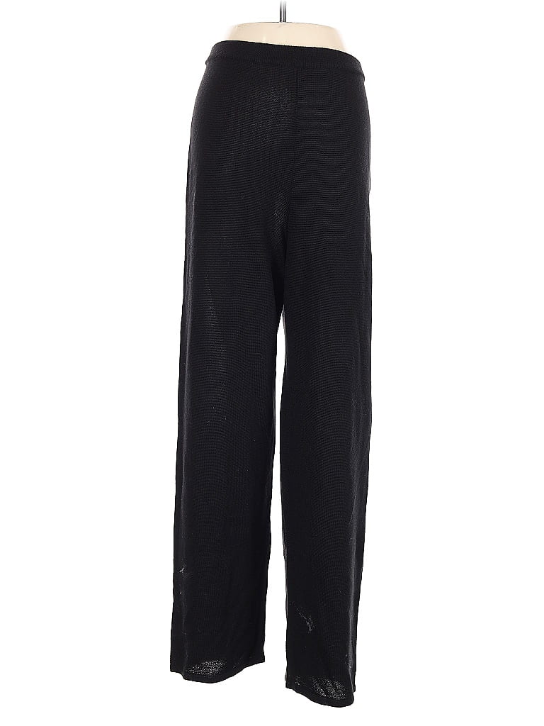 Pre-owned Nina Leonard Casual Pants In Black