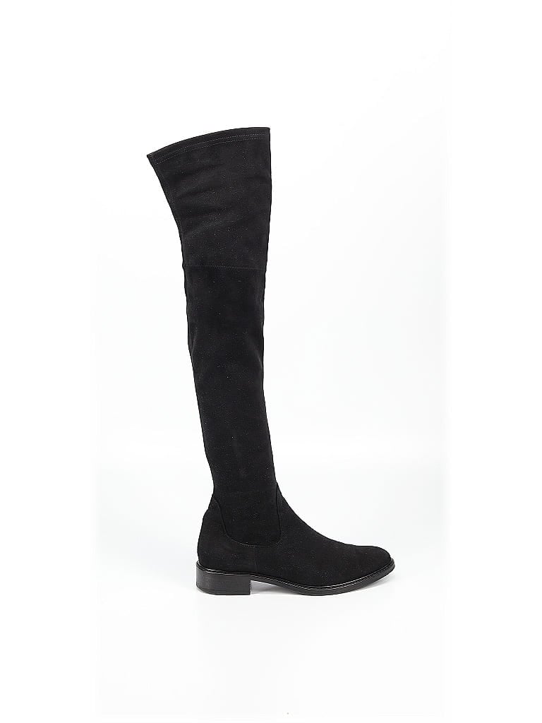 AQUATALIA Black Boots Size 8 1/2 - photo 1