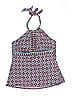Liz Claiborne Paisley Gray Swimsuit Top Size 10 - photo 1