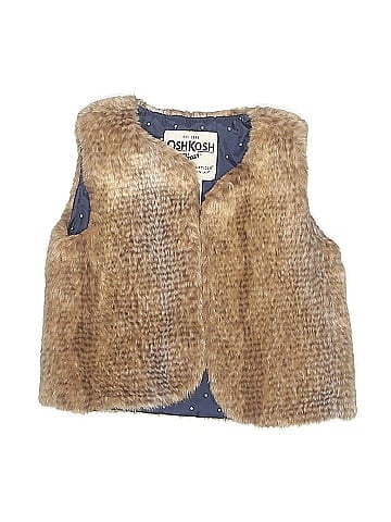 OshKosh B'gosh Faux Fur Vest (view 1)