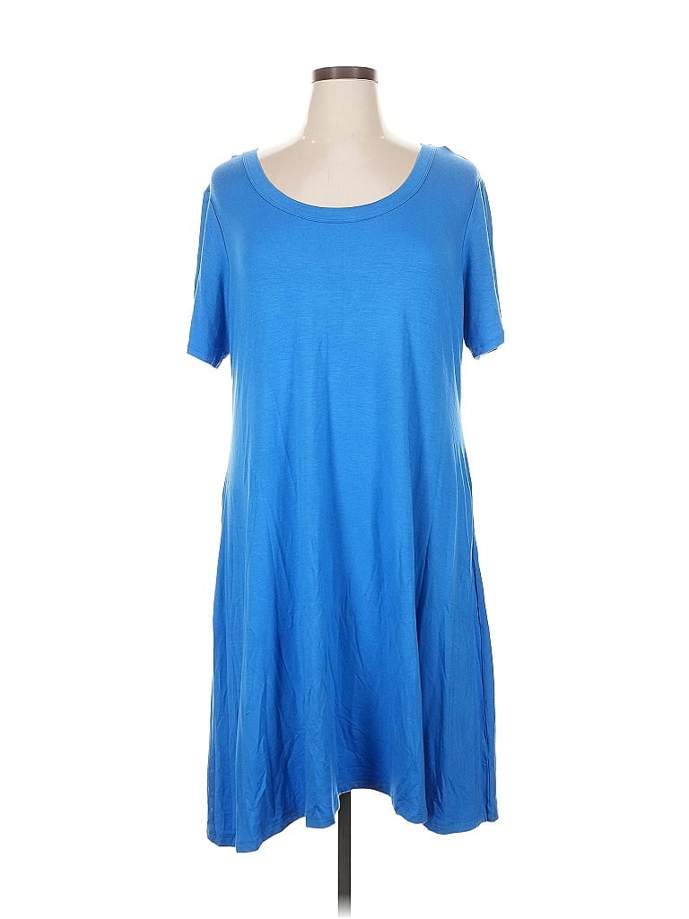 Pre-owned Premise Casual Dress In Blue