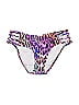 Venus Animal Print Purple Swimsuit Bottoms Size 6 - photo 1