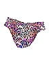 Venus Animal Print Purple Swimsuit Bottoms Size 6 - photo 2
