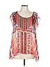 One World Pink Sleeveless Blouse Size L - photo 1