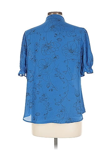 Worthington Short Sleeve Blouse (view 2)