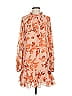 ML Monique Lhuillier Orange Casual Dress Size 4 - photo 1