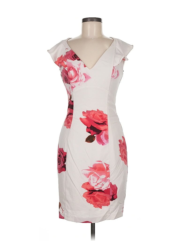 GUESS Pre-owned Cocktail Dress In White