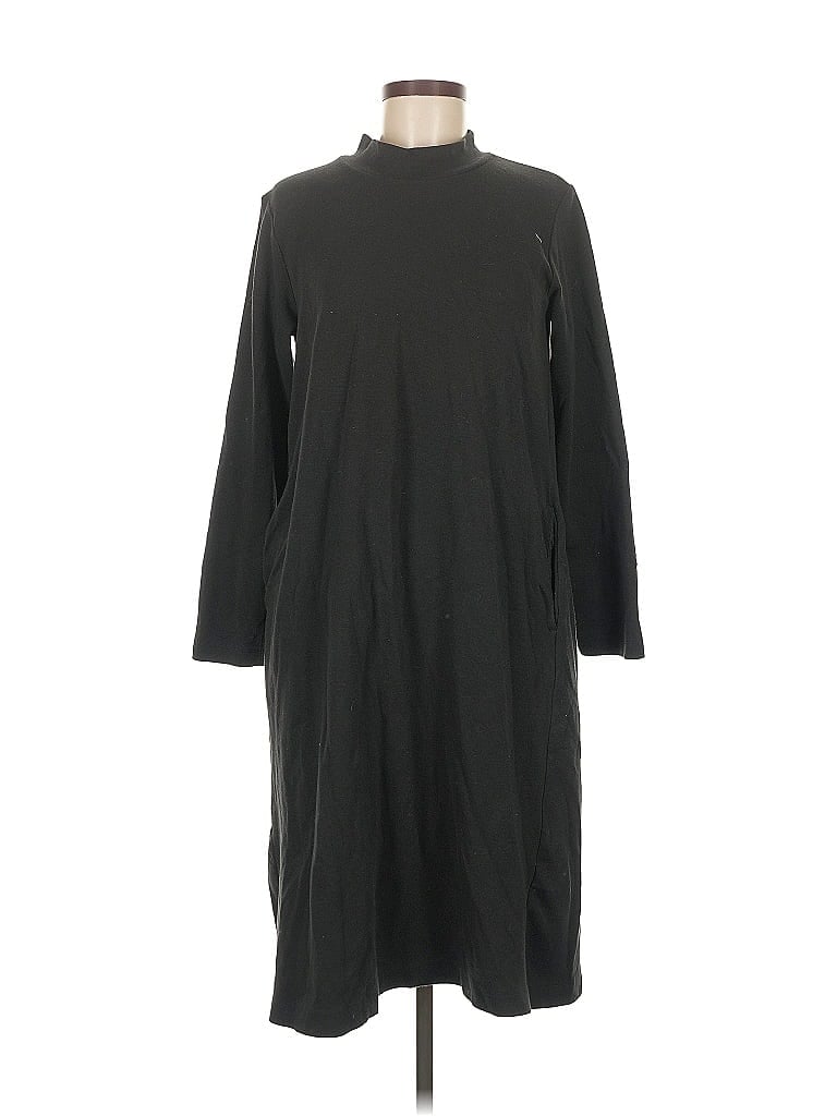 Pre-owned Unbranded Casual Dress In Black