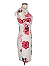 Guess Floral White Cocktail Dress Size 6 - photo 4