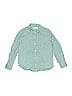 Zara Solid Teal Long Sleeve Button-Down Shirt Size 7 - photo 1